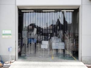 ドアカーテン施工例